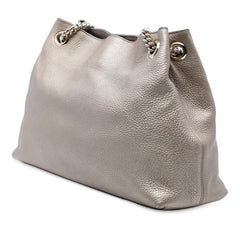 Medium Leather Soho Chain Tote