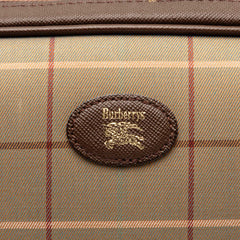 Vintage Check Canvas Clutch