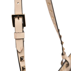 Leather Rockstud Shoulder Bag