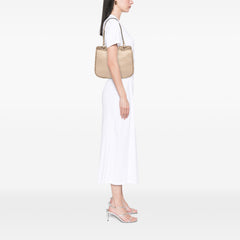 Leather Rockstud Shoulder Bag