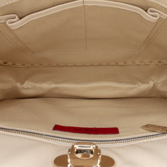 Leather Rockstud Shoulder Bag