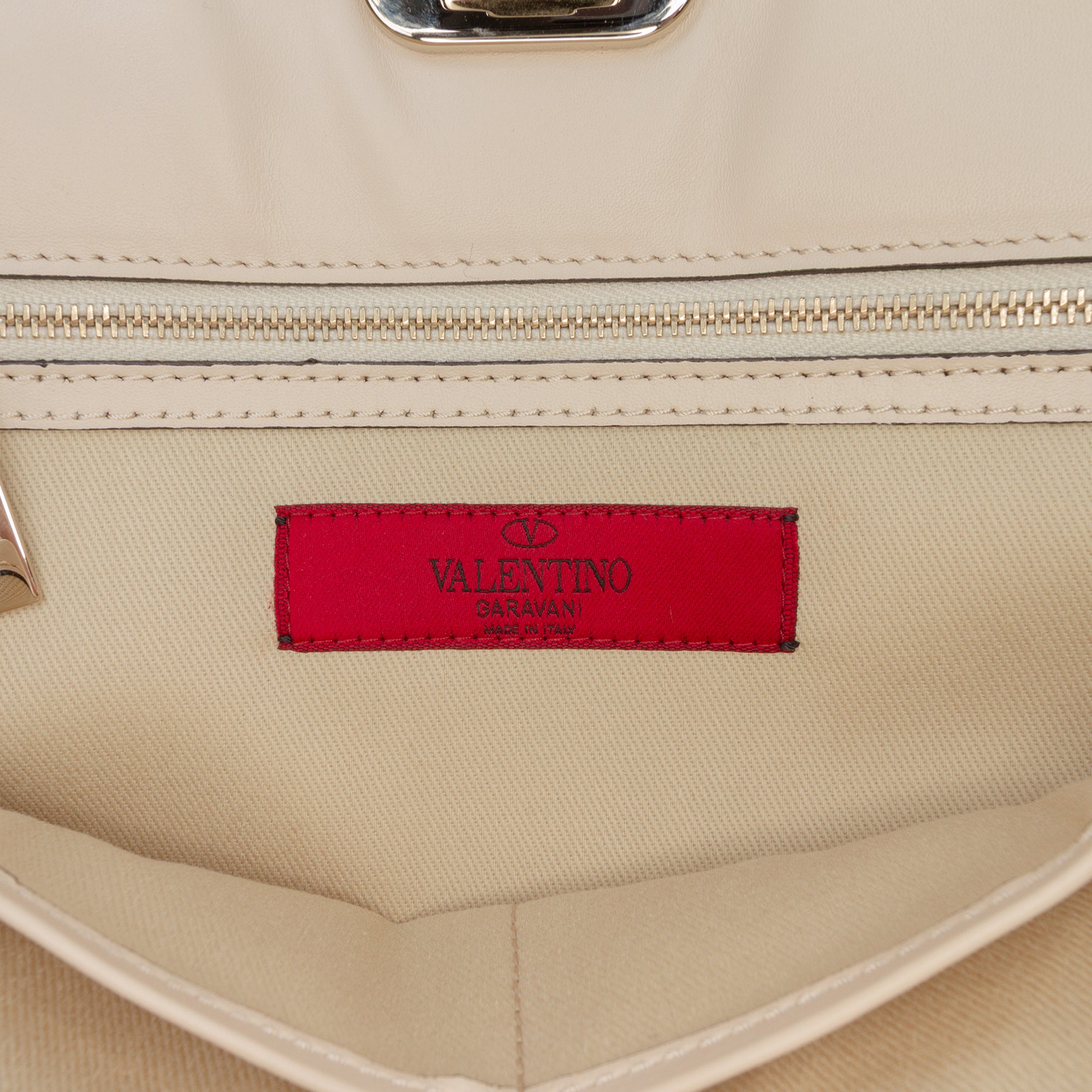 Leather Rockstud Shoulder Bag