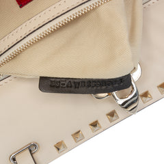 Leather Rockstud Shoulder Bag