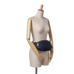 Quilted Lambskin Banane Waist Bag