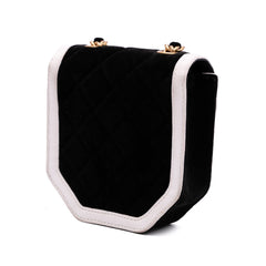 Mini Quilted Velvet Place Vendome Single Flap