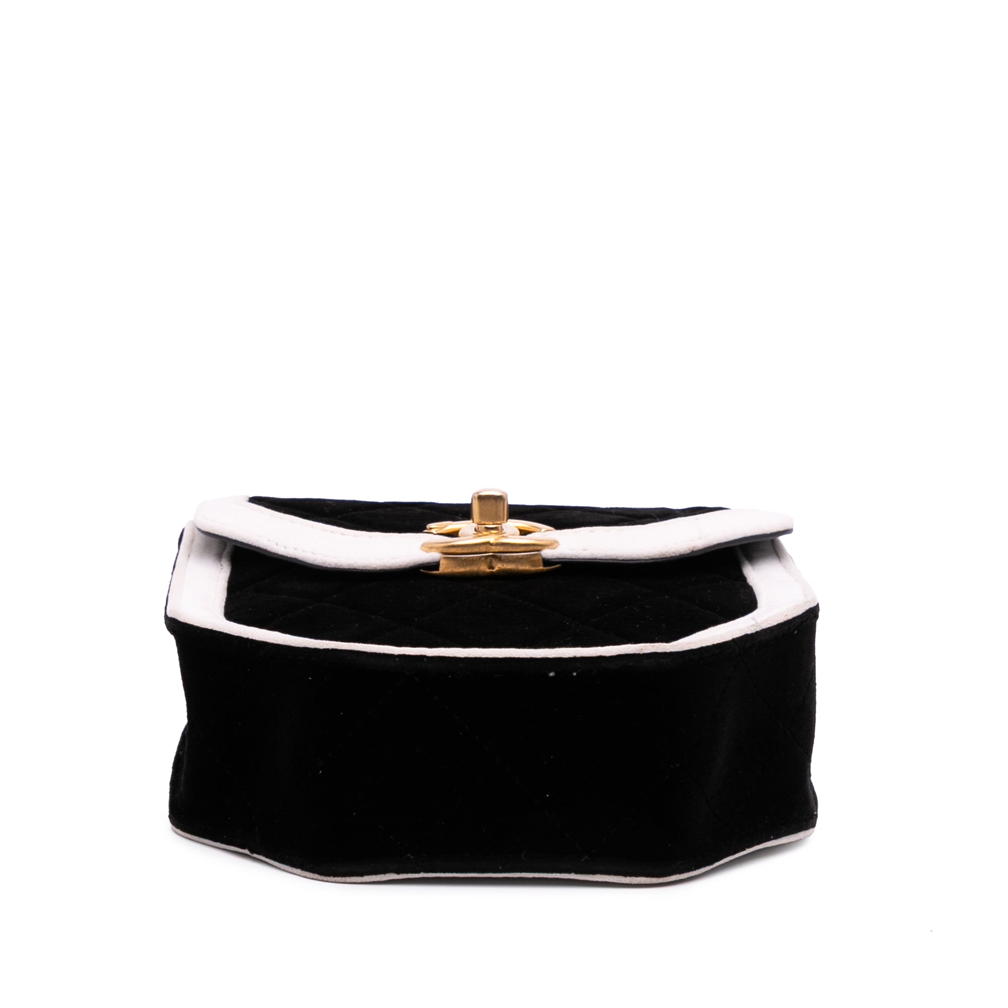 Mini Quilted Velvet Place Vendome Single Flap