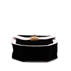Mini Quilted Velvet Place Vendome Single Flap