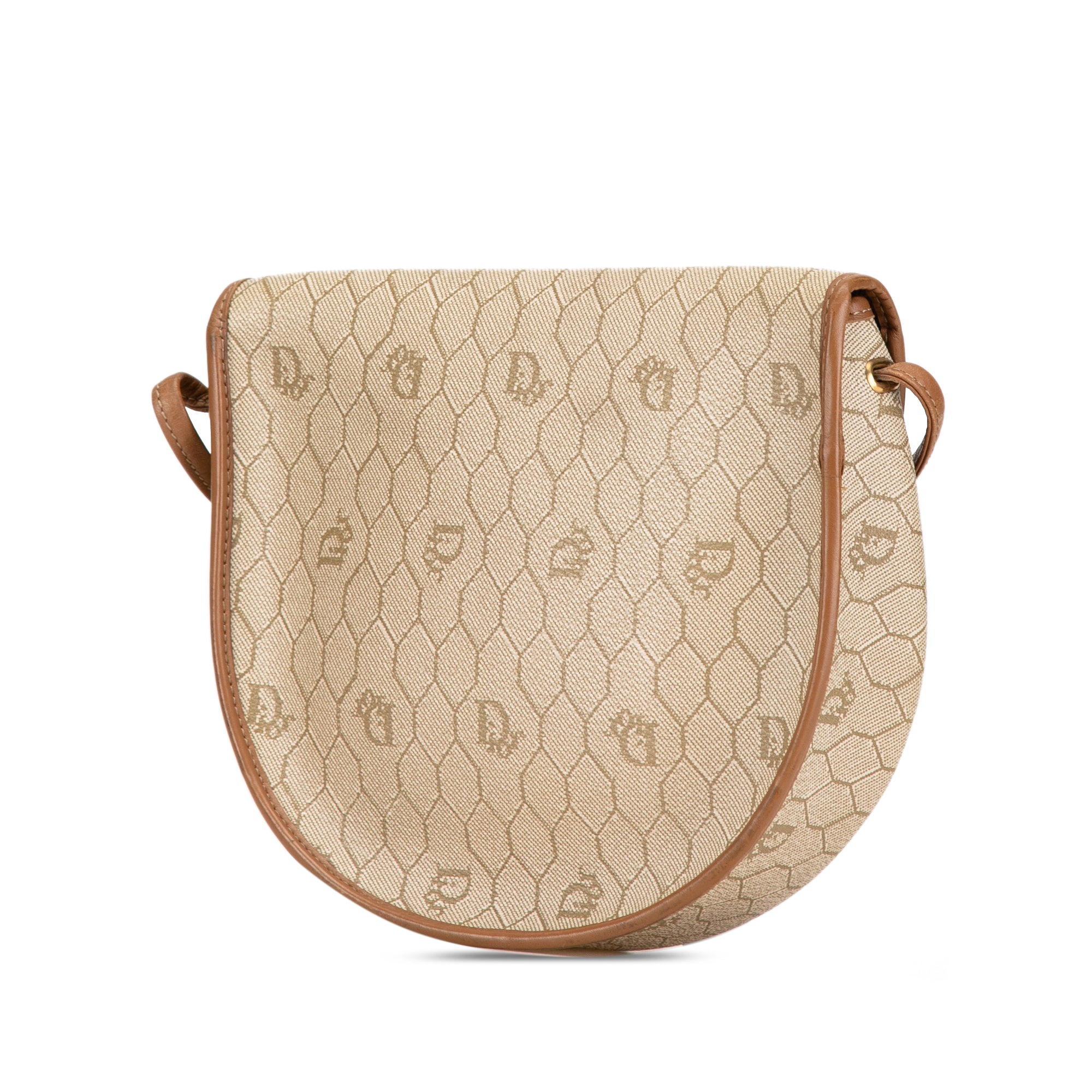 Honeycomb Coated Canvas Crossbody