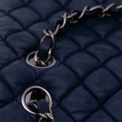 Large Calfskin New Bubble Flap