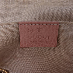 Mini Leather GG Charm Dome Satchel