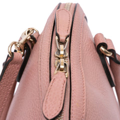 Mini Leather GG Charm Dome Satchel