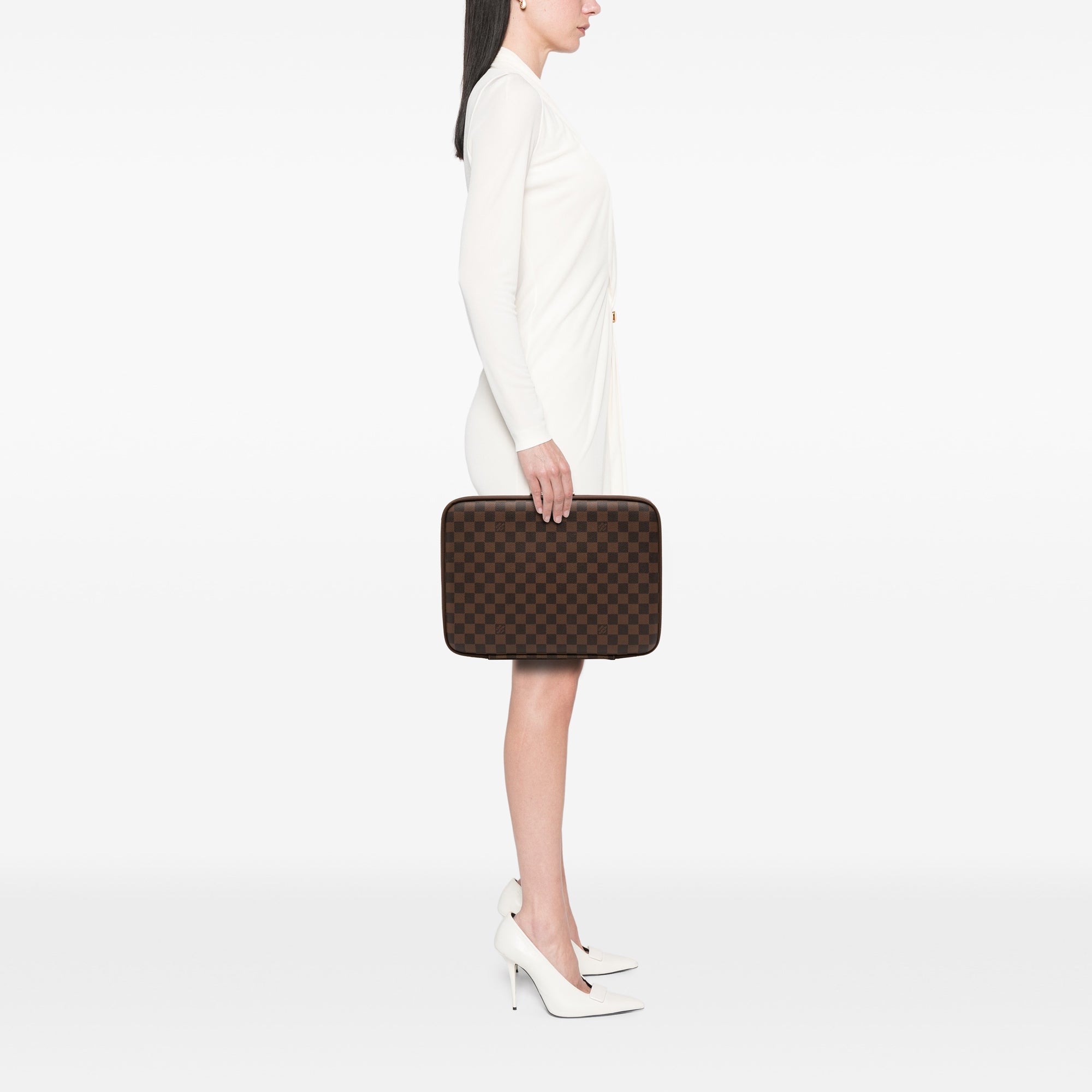 Damier Ebene Horizon Laptop Sleeve