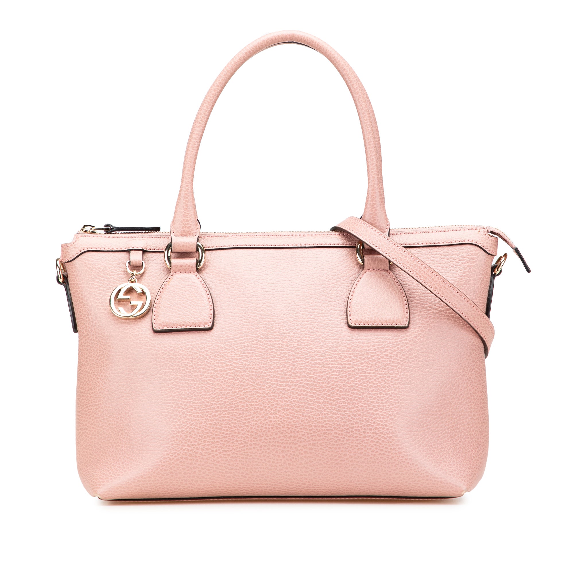 Dollar Calfskin GG Charm Satchel