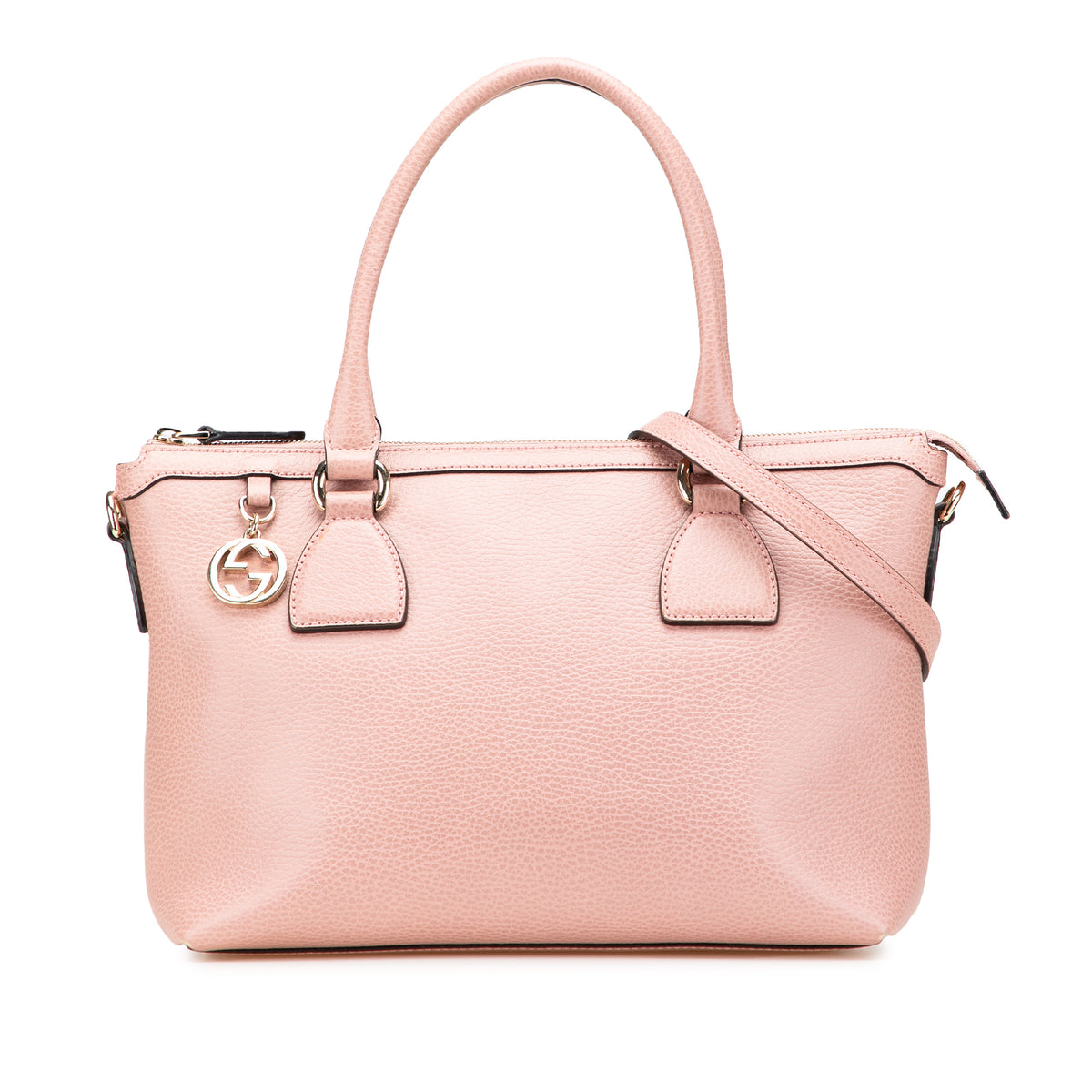 Dollar Calfskin GG Charm Satchel