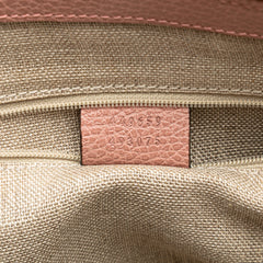 Dollar Calfskin GG Charm Satchel