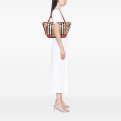 Small House Check Canvas Canterbury Tote