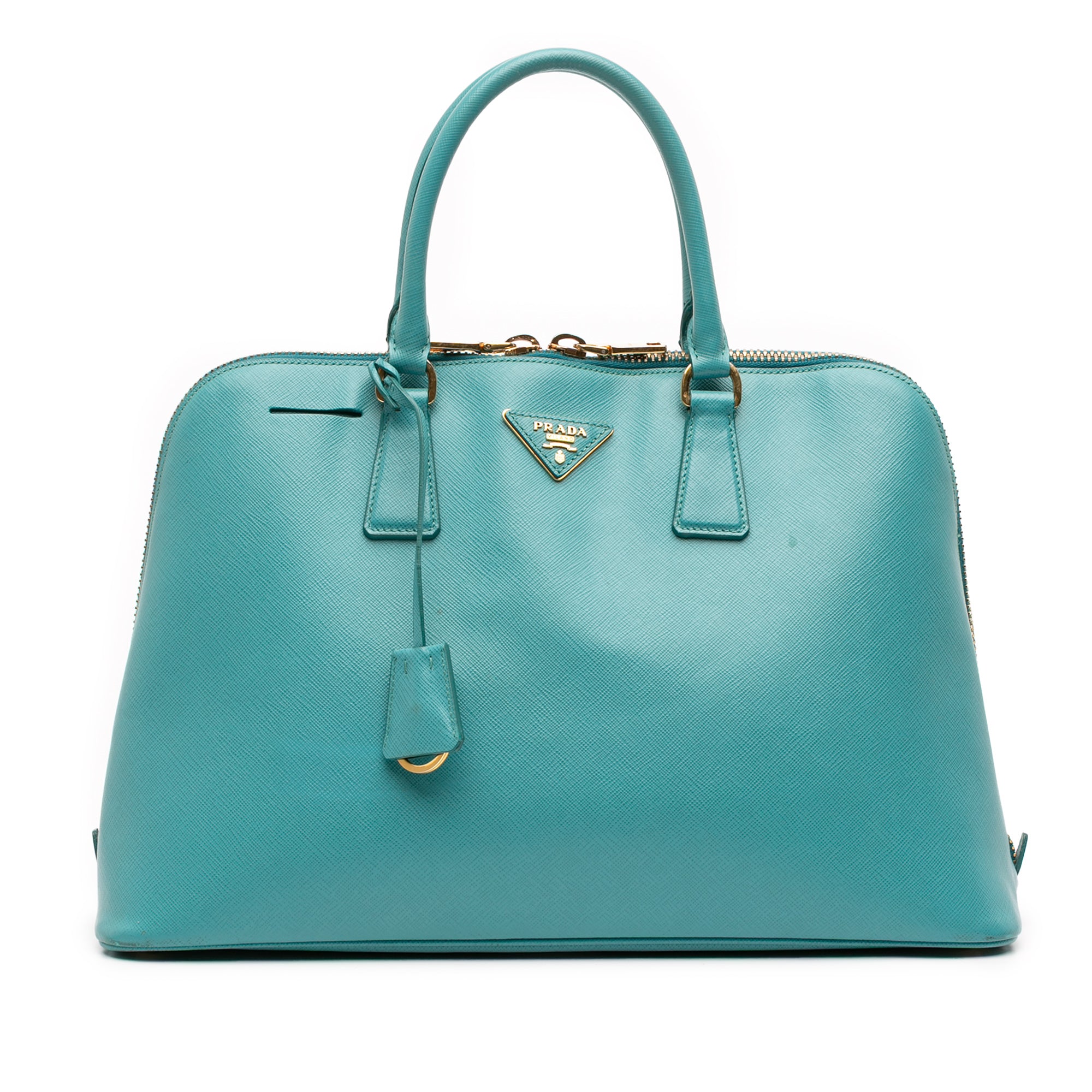 Large Saffiano Lux Promenade Satchel