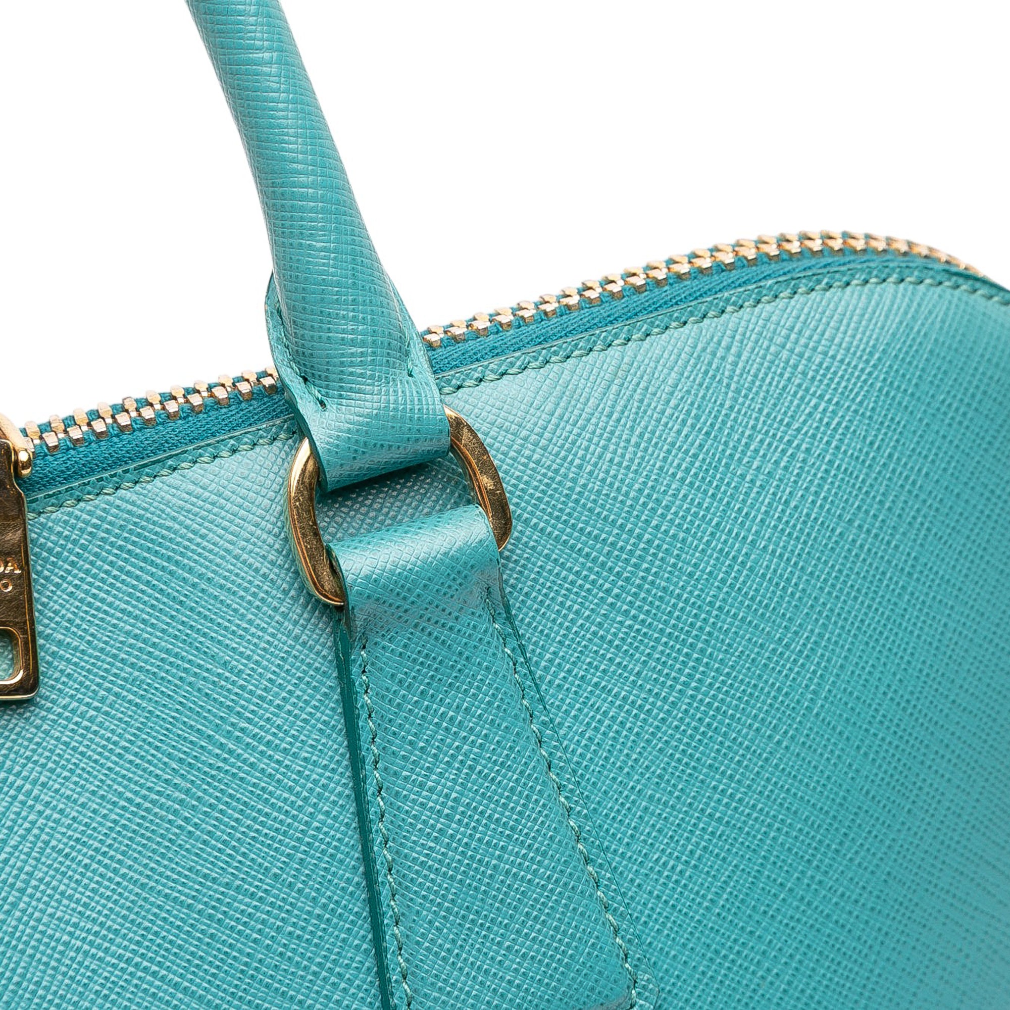 Large Saffiano Lux Promenade Satchel