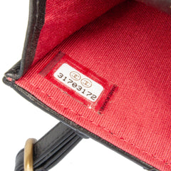 Quilted Lambskin 19 Flap Coin Purse With Chain