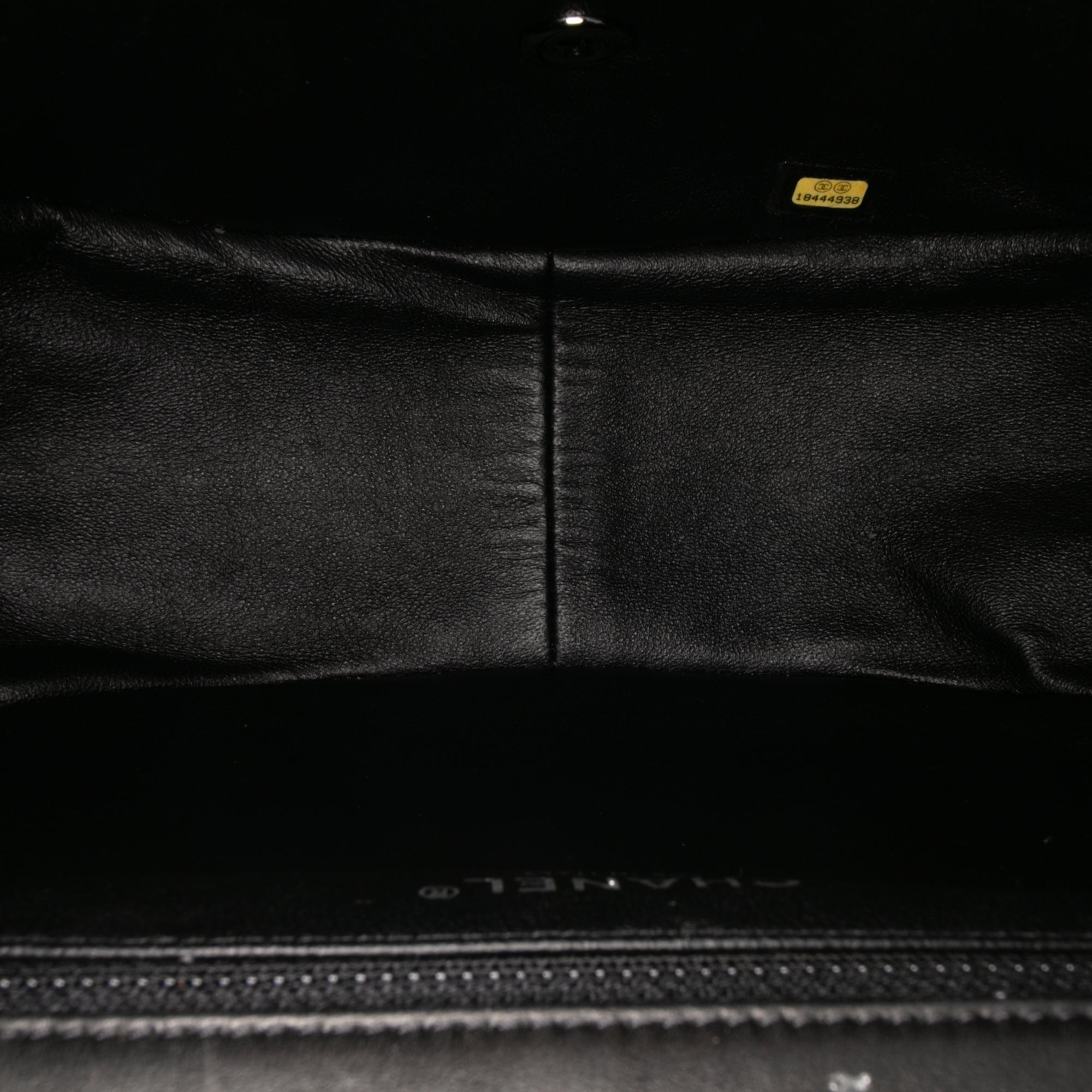 Bicolor Quilted Lambskin Twist Crescent Flap