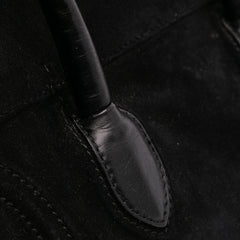 Large Suede Phantom Luggage Tote