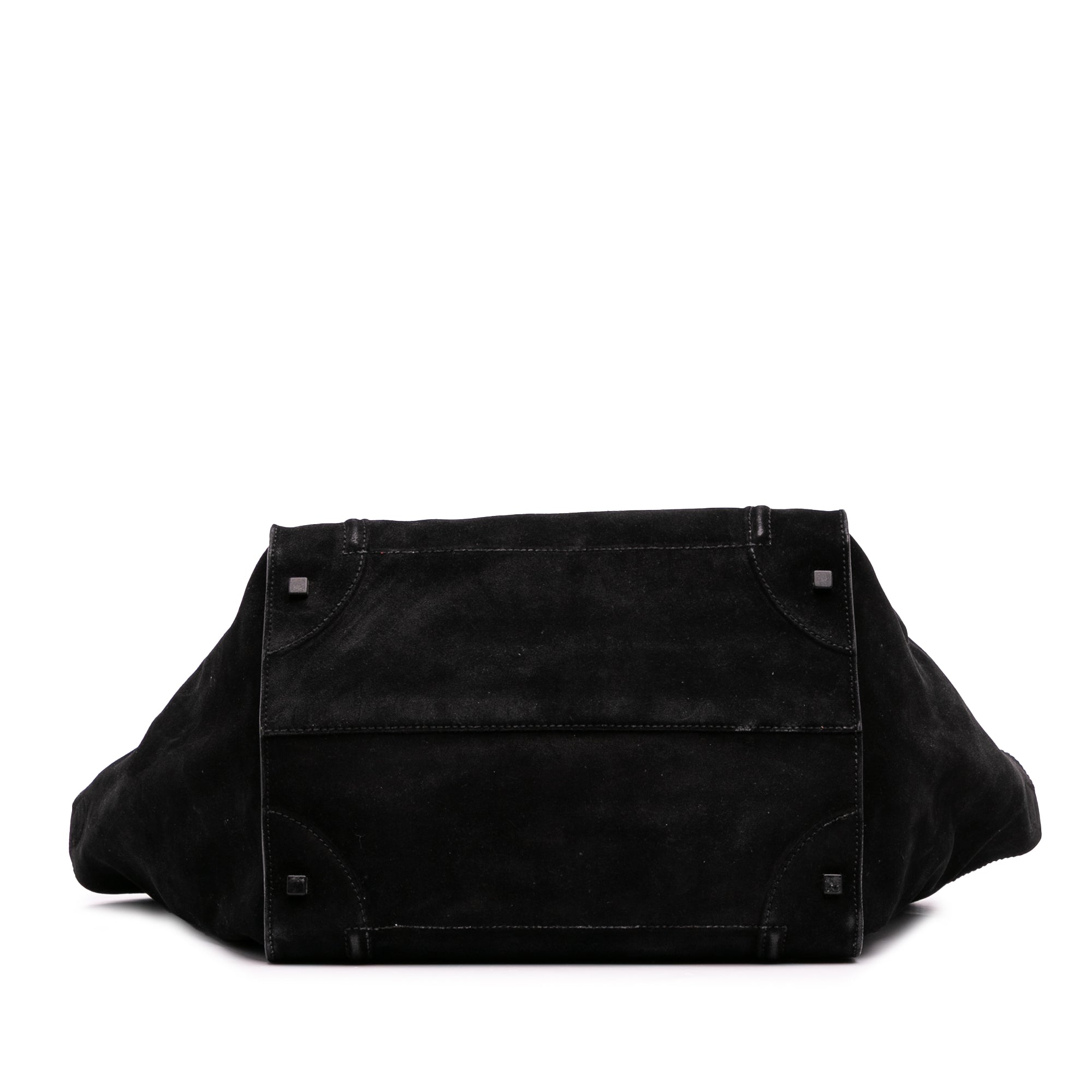Large Suede Phantom Luggage Tote