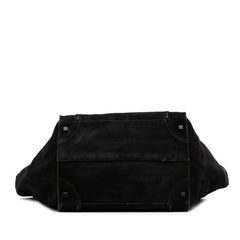 Large Suede Phantom Luggage Tote
