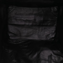 Large Suede Phantom Luggage Tote