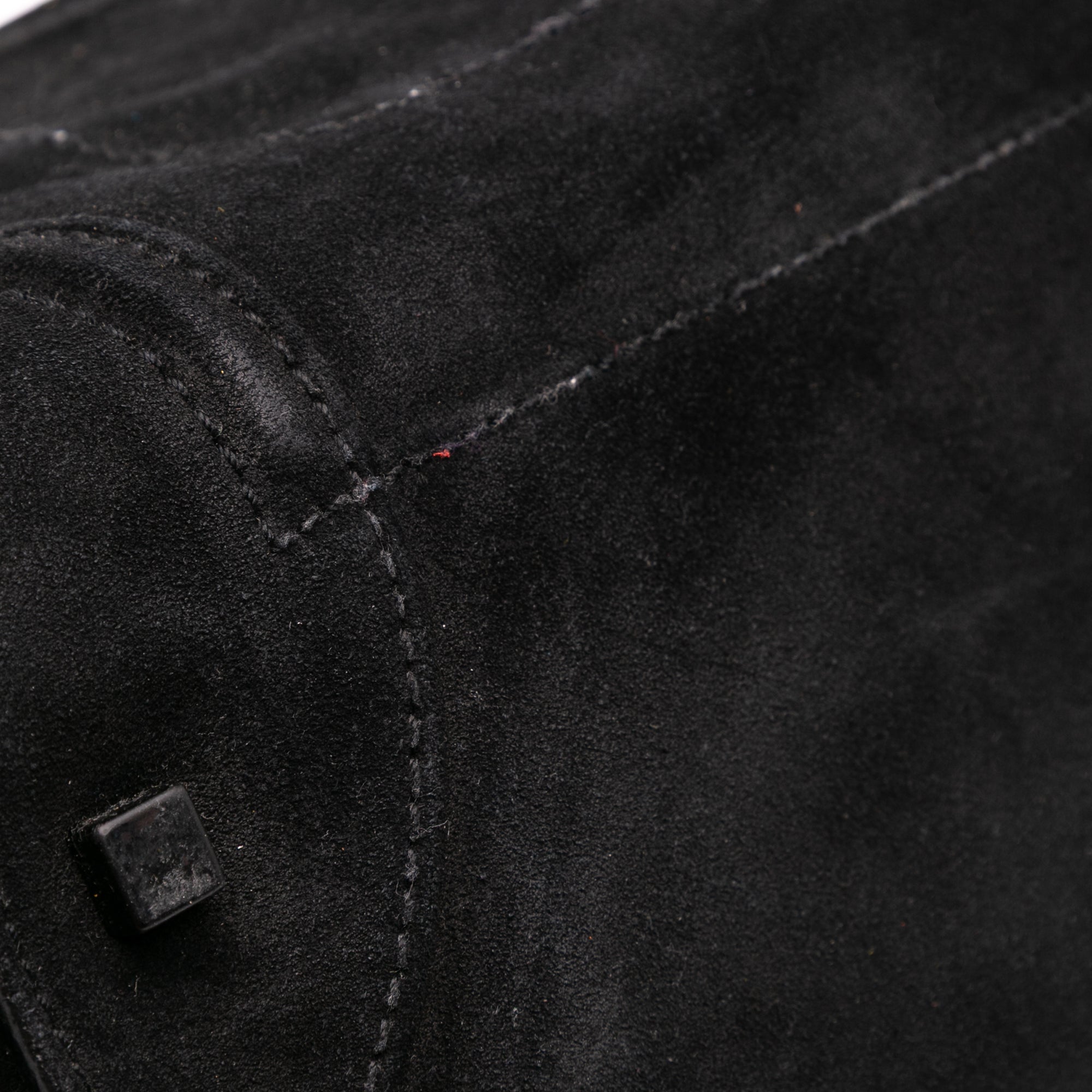 Large Suede Phantom Luggage Tote