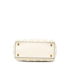 Medium Lambskin Cannage Studded Supple Lady Dior