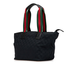 GG Canvas Web Tote