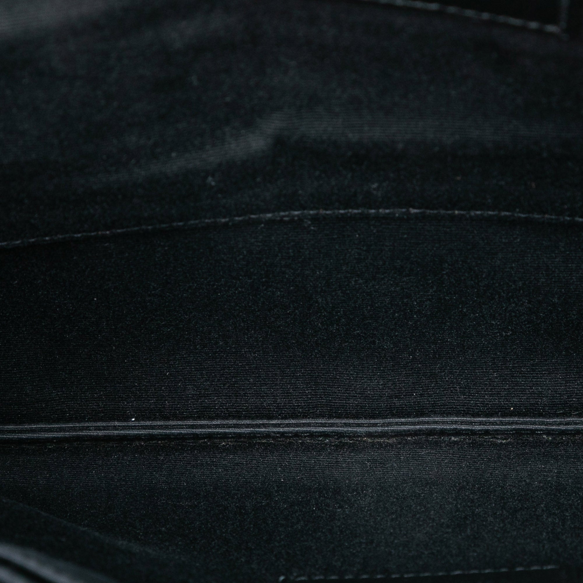 Croc Embossed Leather Monogram Document Holder