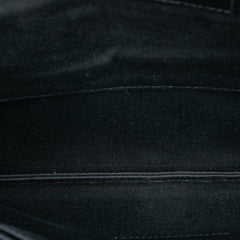 Croc Embossed Leather Monogram Document Holder