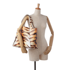 Stella Logo Tiger Print Tote