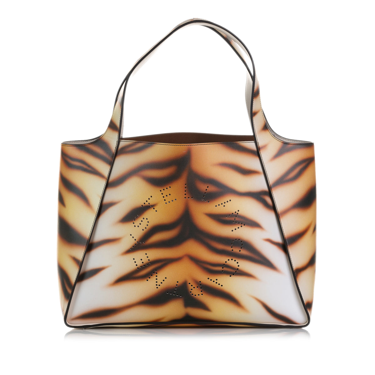 Stella Logo Tiger Print Tote