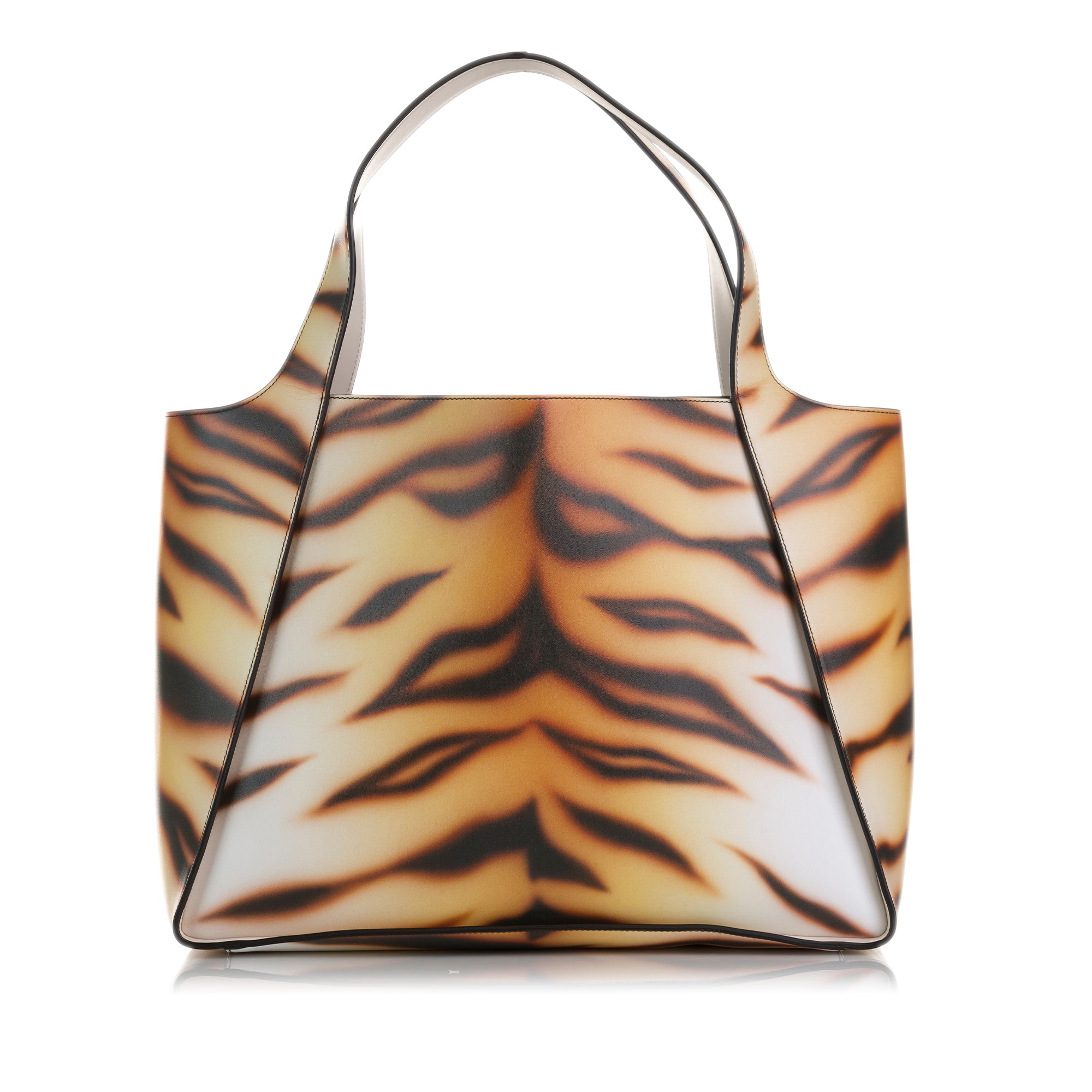 Stella Logo Tiger Print Tote