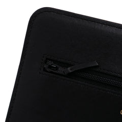 Bicolor Quilted Lambskin Camellia Wallet on Chain