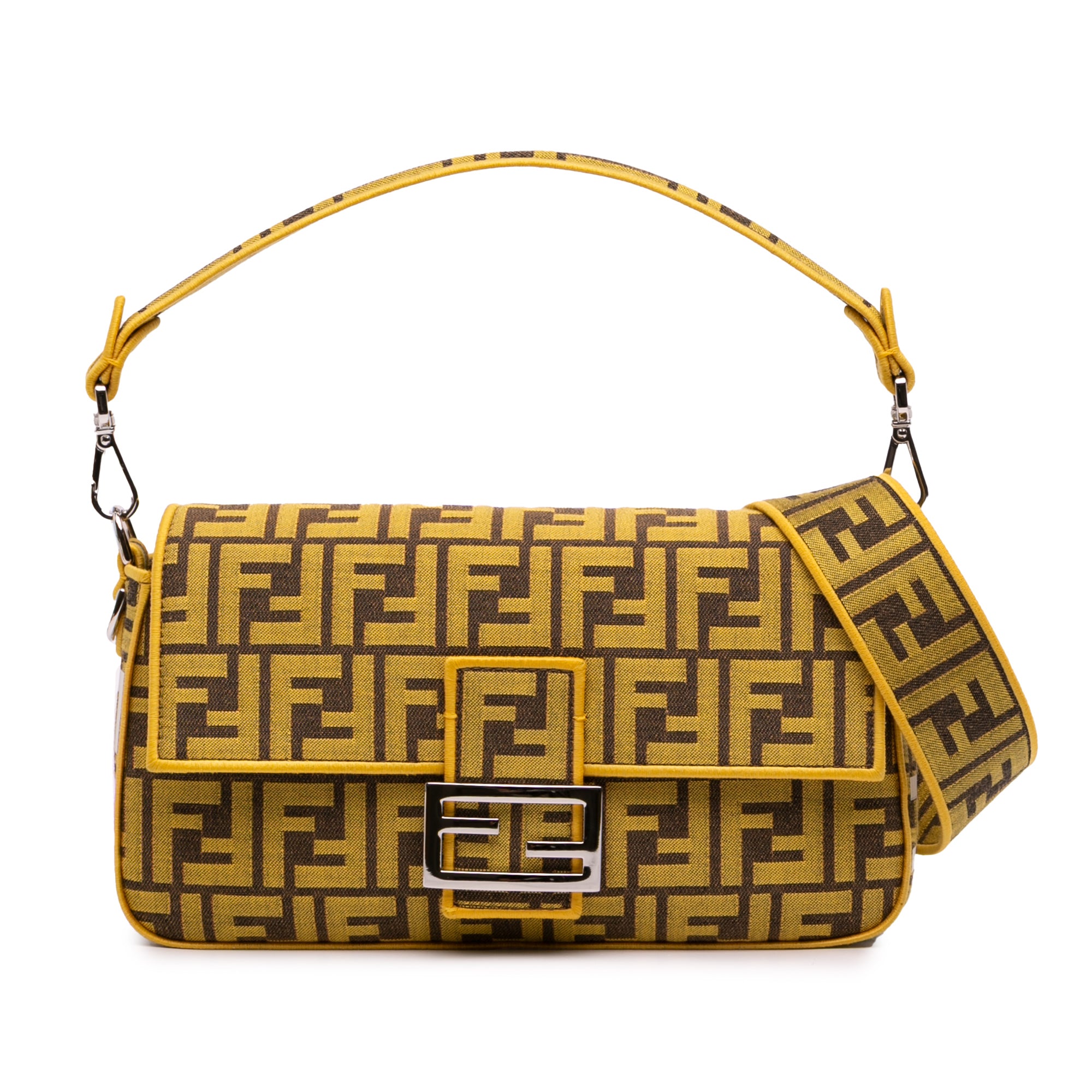 FRGMT x Zucca Embroidered Canvas Baguette Satchel