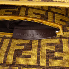 FRGMT x Zucca Embroidered Canvas Baguette Satchel