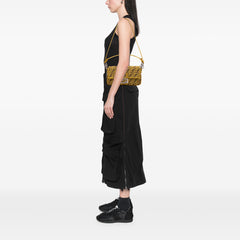 FRGMT x Zucca Embroidered Canvas Baguette Satchel