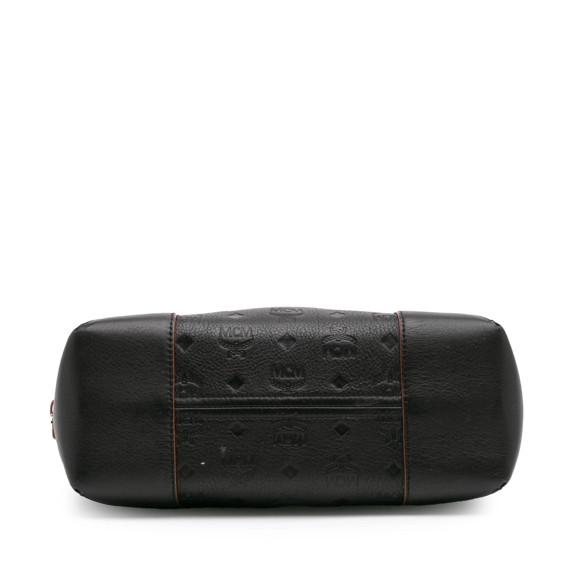 Visetos Embossed Leather Klara Shoulder Bag