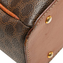 Macadam Coated Canvas Handbag