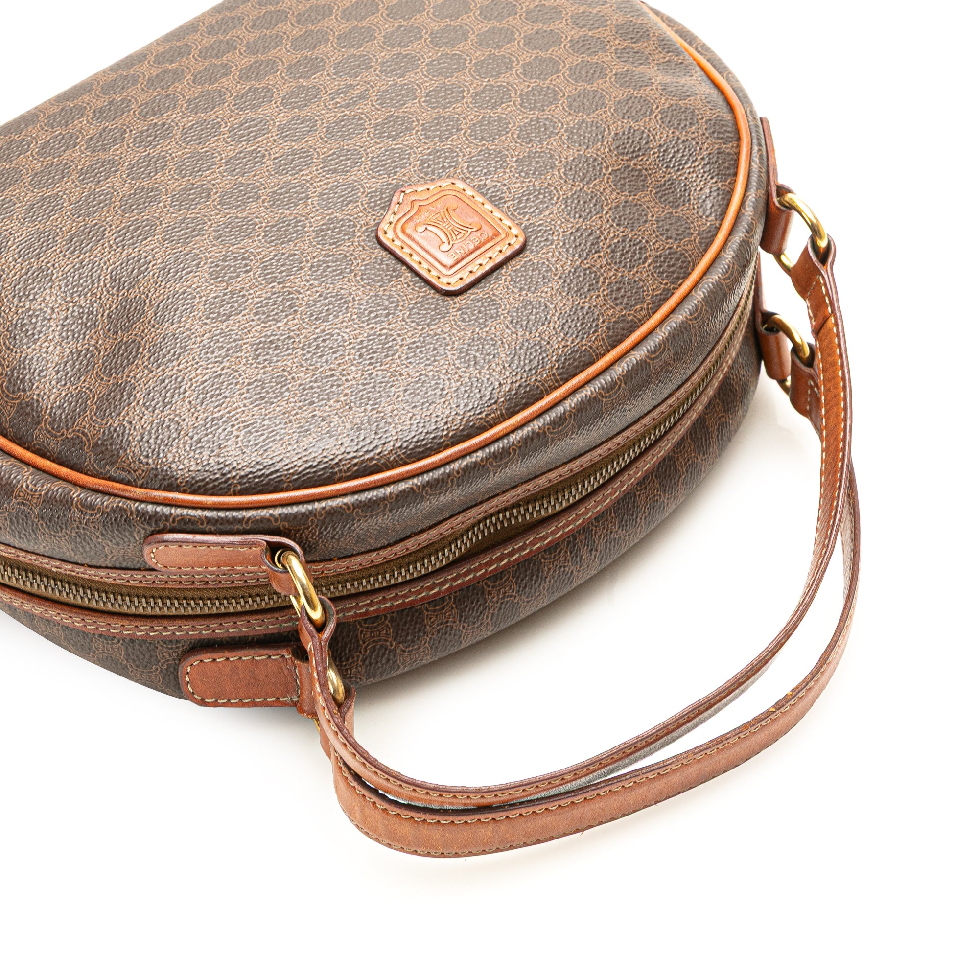 Macadam Coated Canvas Handbag