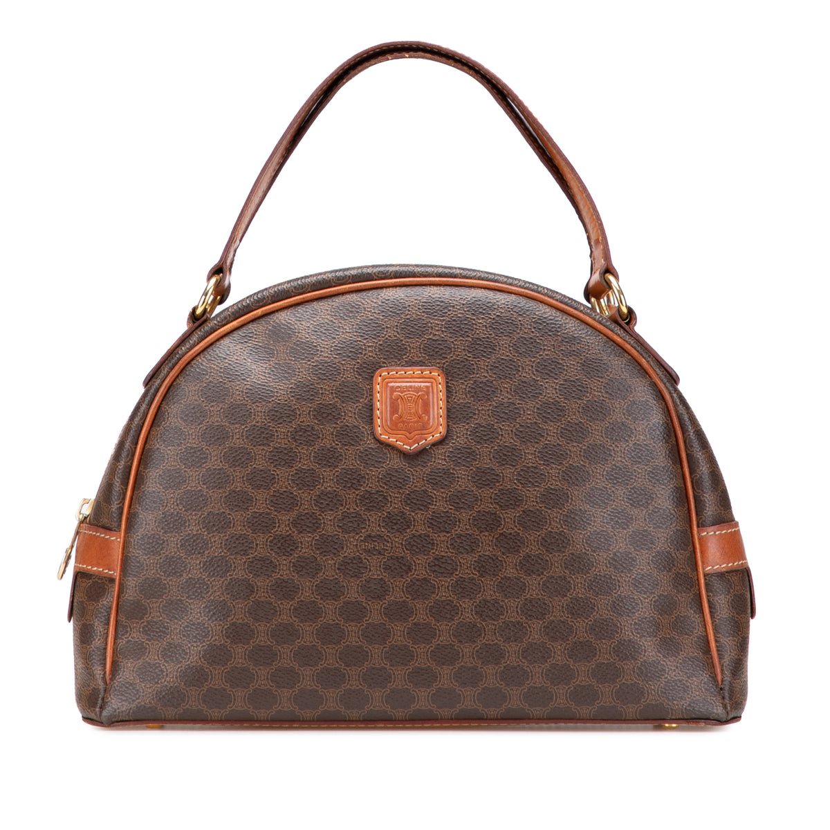 Macadam Coated Canvas Handbag