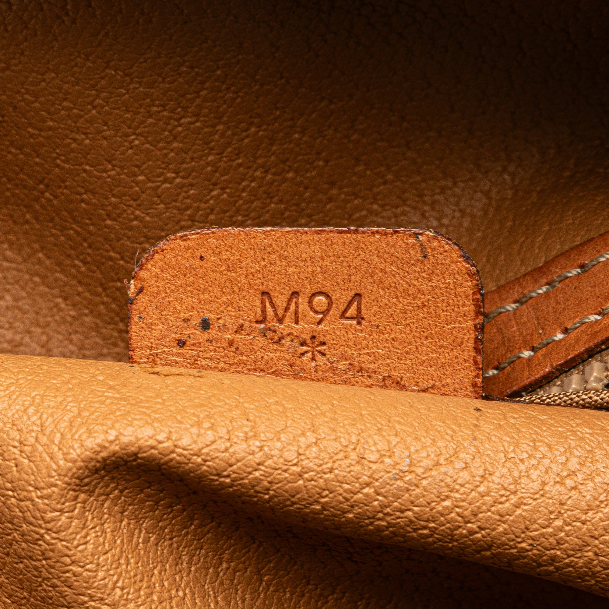 Macadam Coated Canvas Handbag