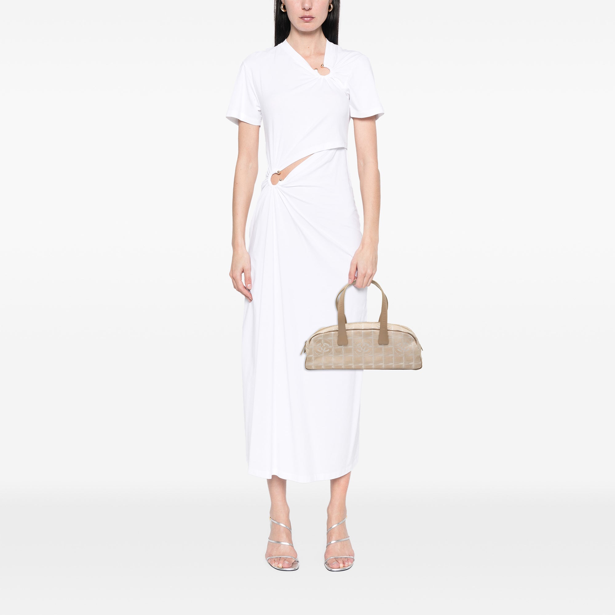 New Travel Line Nylon Handbag