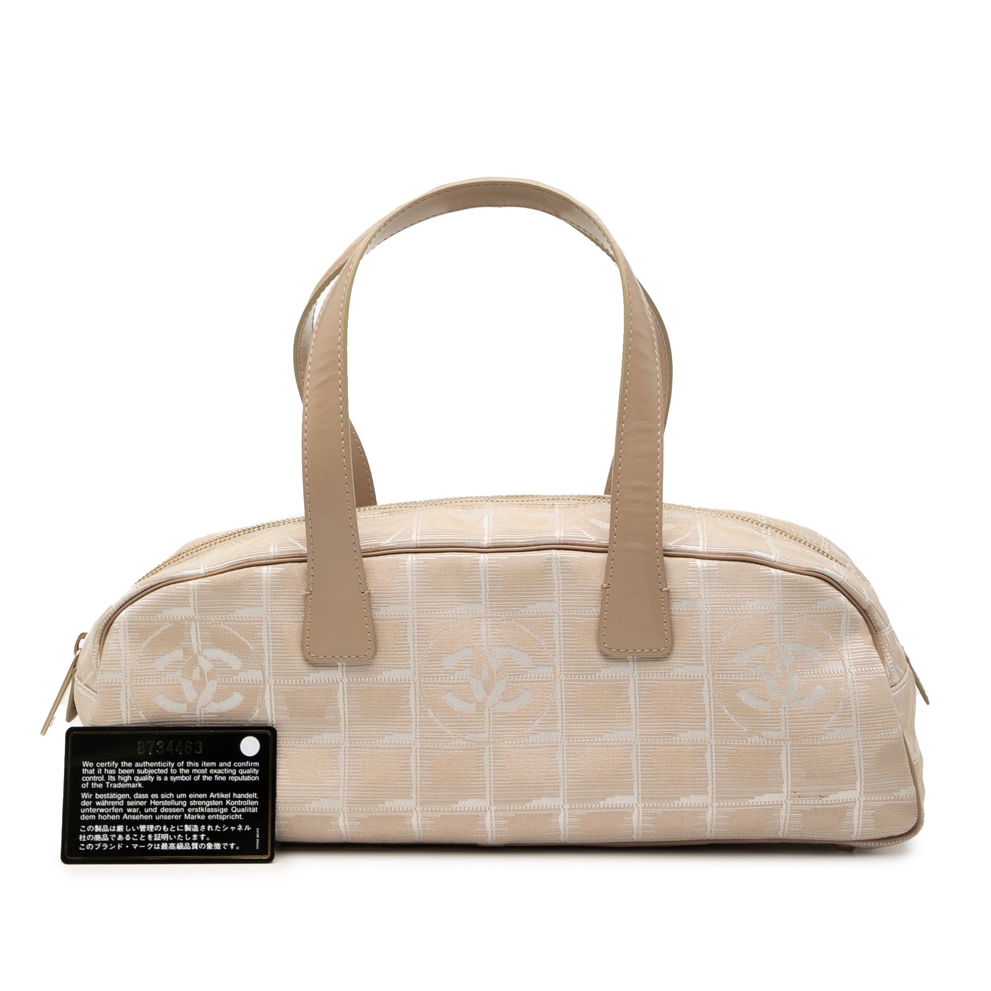 New Travel Line Nylon Handbag