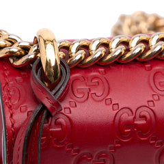 Small Guccissima Padlock Crossbody