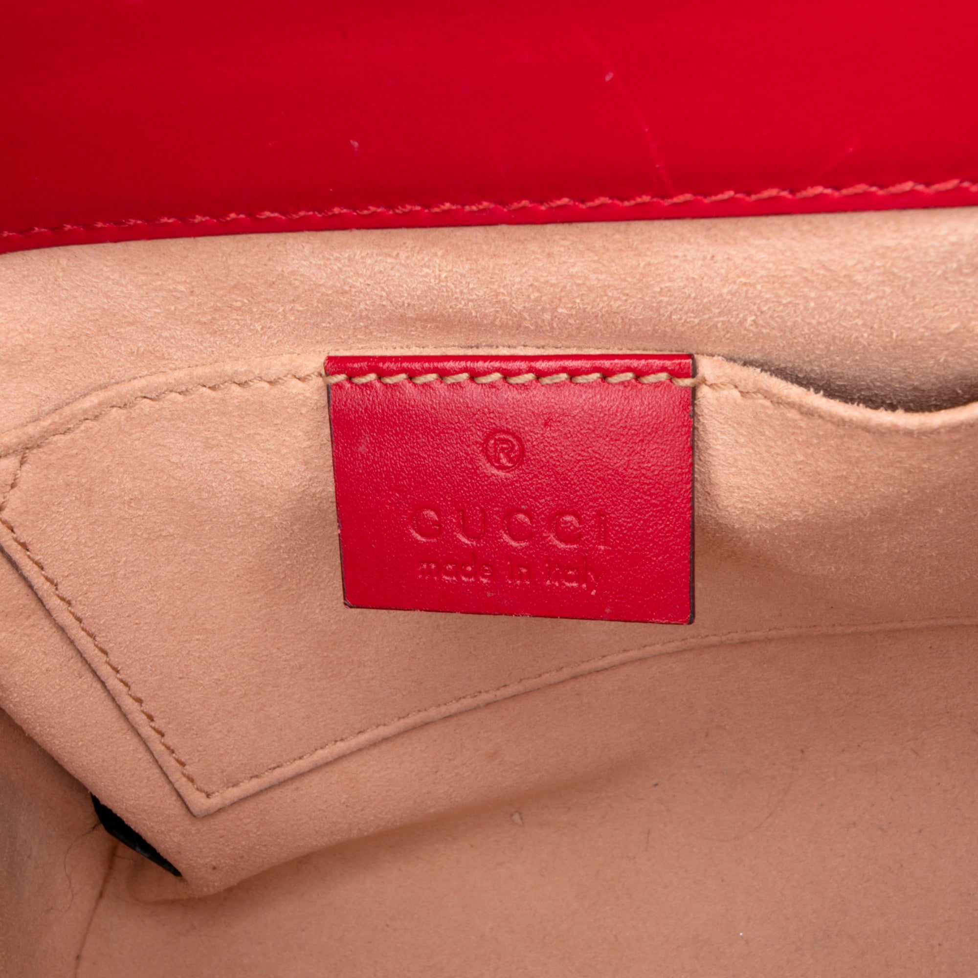 Small Guccissima Padlock Crossbody