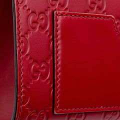 Small Guccissima Padlock Crossbody